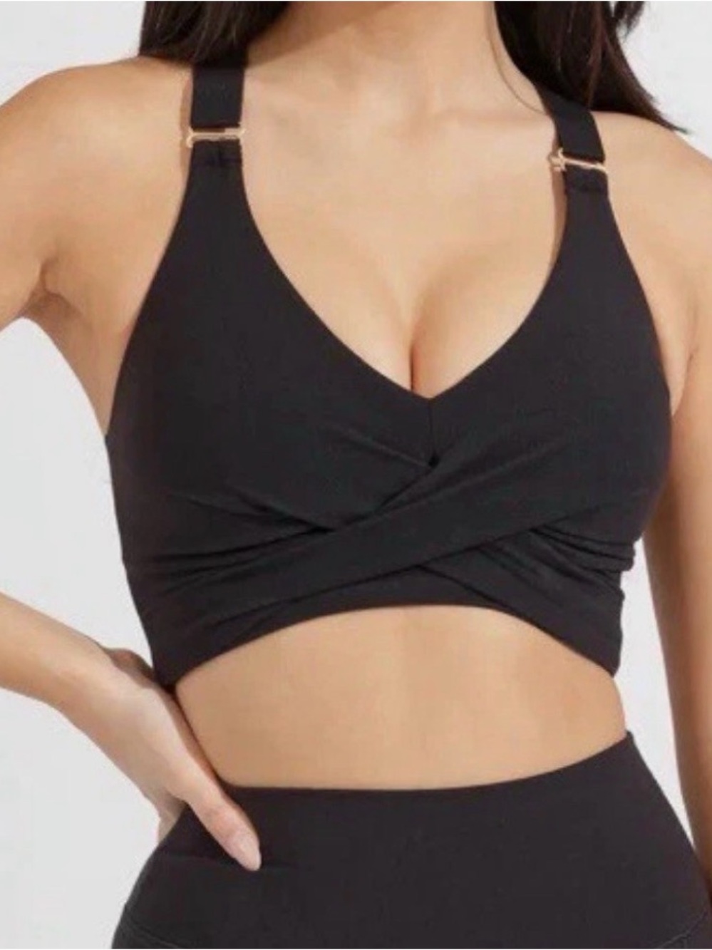 Buffbunny Candy Wrap Sports Bra Black SM
